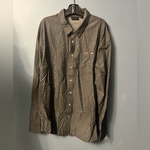 A Tiziano Men’s Pale Blue Shirt with a Delicate Pokadot and Left Front Pocket!